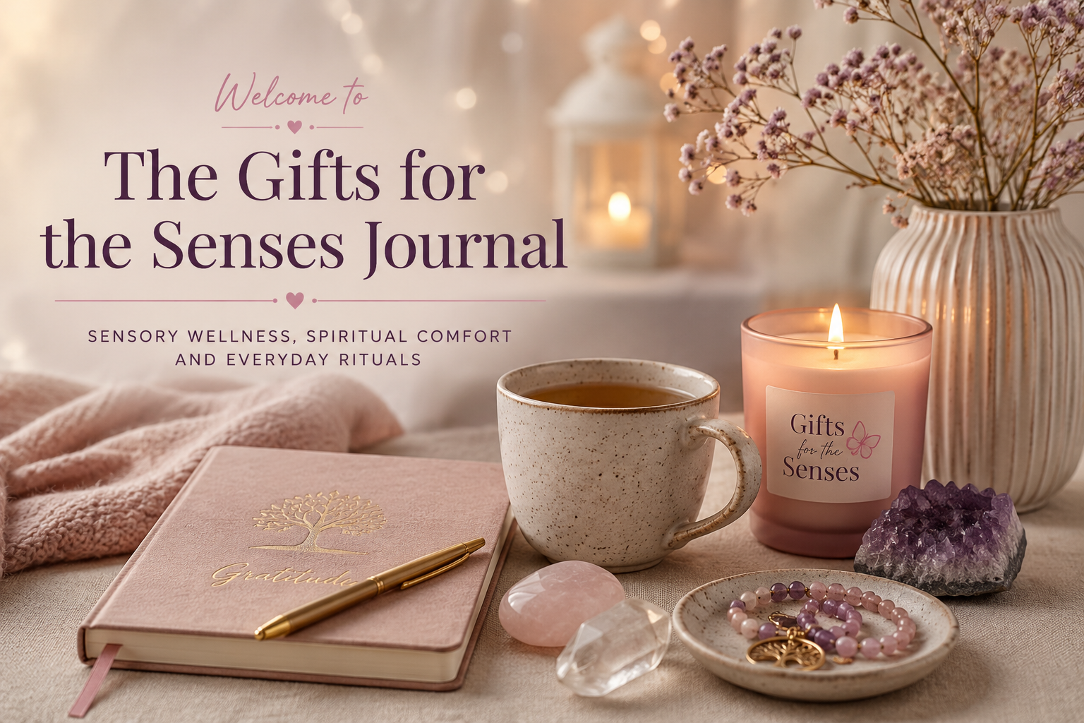 The Gifts for the Senses Journal: Sensory Wellness, Spiritual Comfort and Everyday Rituals