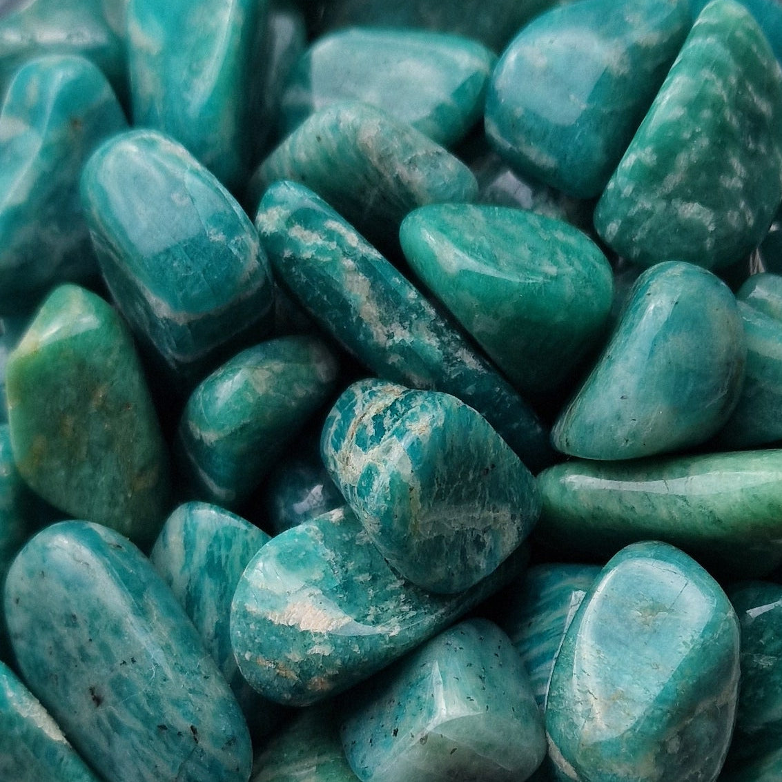 Group of Amazonite Tumblestones