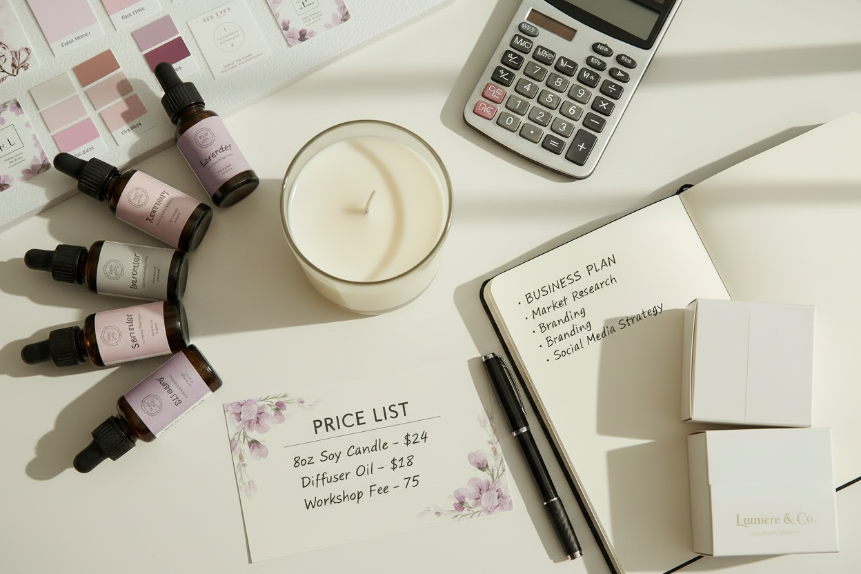 From Wax to Wealth: 2-Day Candle Business Course